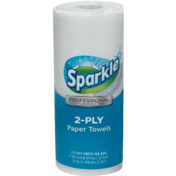 Image for Sparkle White Premium Roll Paper Towels 2ply 70 Sheets Per Roll 30 Case from HD Supply