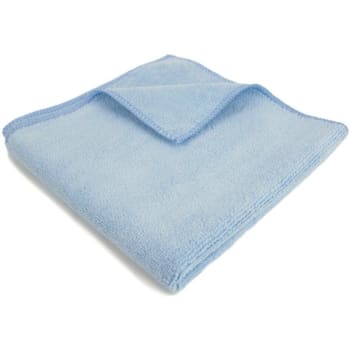 Image for Renown 16 In X 16 In General Purpose Microfiber Cloth Blue 12-Pack from HD Supply