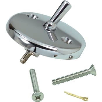 Image for Danco Overflow Plate With Trip Lever In Chrome from HD Supply