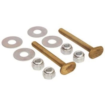 Image for Proplus 5/16 In X 2-1/4 In Brass Snap-Off Toilet Flange Bolts from HD Supply