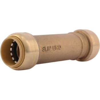 Image for Sharkbite 3/4 In Push-To-Connect Brass Slip Coupling Fitting from HD Supply