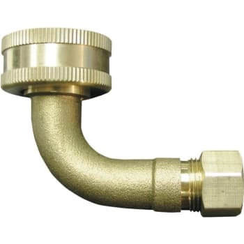 Image for Sioux Chief 3/4 In X 3/8 In Brass 90-Degree Dishwasher Elbow from HD Supply