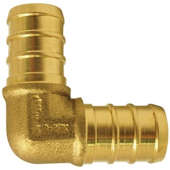 Image for Apollo 1/2 In. Brass PEX-B Barb 90 Elbow Package Of 10 from HD Supply