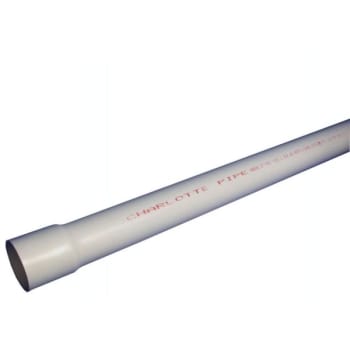 Image for Charlotte Pipe 3/4 In X 20 Ft Pvc Schedule 40 Belled End Pressure Pipe from HD Supply