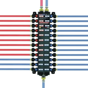 Image for Viega Manabloc 1/2 In X 14 Ports 6-Hot 8-Cold Polymer Manifold from HD Supply