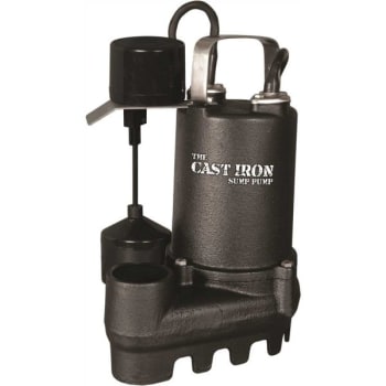 Image for The Cast Iron Sump Pump 1/2 HP Cast Iron Submersible Sump/Effluent Pump from HD Supply
