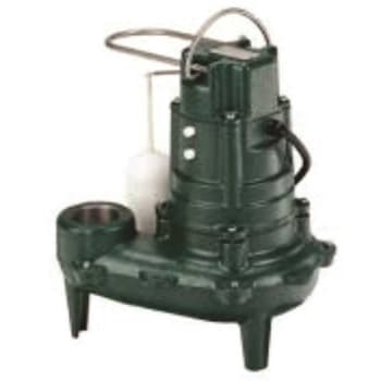 Image for Zoeller 1/2 HP Submersible Sewage/Effluent Ejector Non-Clog Pump from HD Supply
