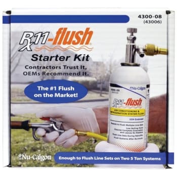Image for Rx11-Flush, Starter Kit, Aerosol, 1 Per Cs from HD Supply