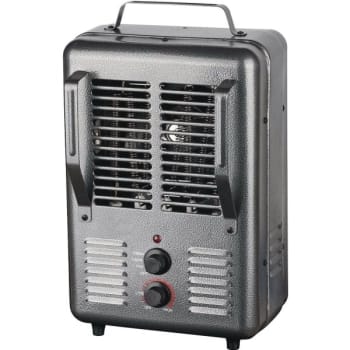 Image for King 120-Volt Portable Electric Milk House Space Heater In Gray from HD Supply