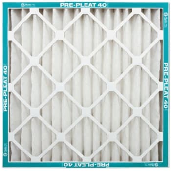 Image for Aaf 10 X 30 X 1 Prepleat 40 Pleated Merv 8 Air Filter 12 Pack from HD Supply
