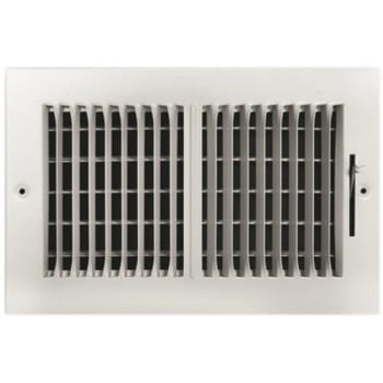 Image for Truaire 10 In X 6 In 2-Way Steel Wall/ceiling Register from HD Supply