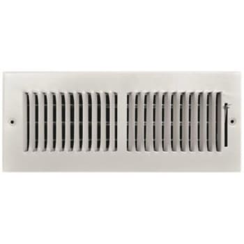 Image for Truaire 12 In X 4 In 2-Way Steel Wall/Ceiling Register from HD Supply