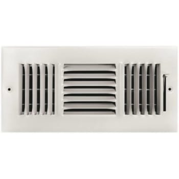 Image for Truaire 10 In X 4 In 3-Way Steel Wall/ceiling Register from HD Supply