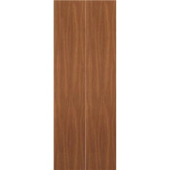 Masonite 24 In. X 80 In. Imperial Oak Textured Flush Medium Brown Hollow Core Wood Interior Closet Bi-Fold Door