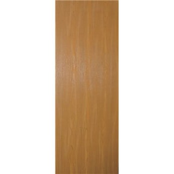 Image for Masonite 28 In. X 80 In. Imperial Oak Textured Flush Medium Brown Hollow Core Wood Interior Door Slab from HD Supply