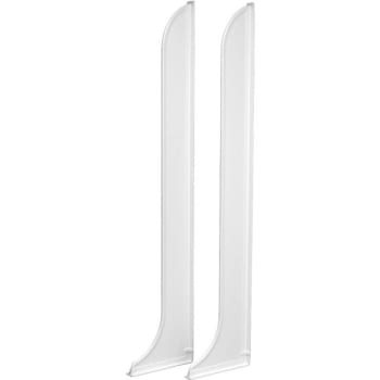 Image for Spraymaid 44 In. Splash Guards In White (2-Pack) from HD Supply