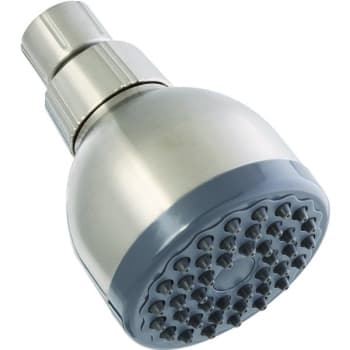 Image for Proplus 1-Spray 2.8 In. Single Wall Mount Low Flow Fixed Showerhead In Brushed Nickel from HD Supply