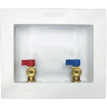 Image for Water-Tite 1/2 In. Pex Econo Center Drain Washing Machine Outlet Box from HD Supply