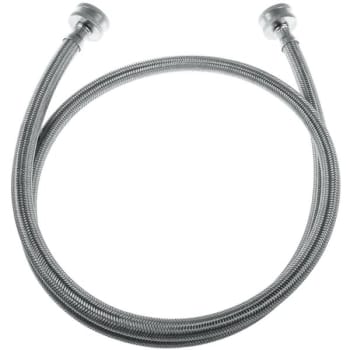 Image for Durapro 3/4 In. X 3/4 In. X 60 In. Braided Stainless Steel Washing Machine Hose from HD Supply