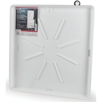 Image for Camco 28 In. X 30 In. Washing Machine Drain Pan Stackable With PVC Fitting from HD Supply