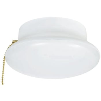 Image for Sylvania 7 In. 1-Light White Integrated Led Flush Mount, Medium Base Retrofit For Ceiling Light Fixtures, Cool White from HD Supply