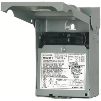 Image for Siemens 60 Amp Non-Fusible Outdoor Ac Disconnect from HD Supply