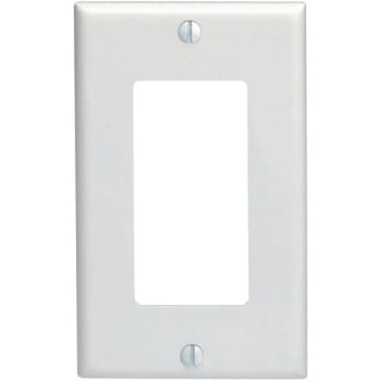 Image for Leviton 1-Gang White Decorator/rocker Wall Plate (10-Pack) from HD Supply