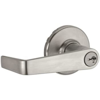 Image for Kwikset Carson Satin Nickel Keyed Entry Ul Door Lever from HD Supply