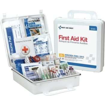 Image for First Aid Only 50-Person Bulk Plastic First Aid Kit, Ansi Compliant from HD Supply
