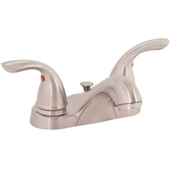 Image for Premier Westlake 4" Centerset 2-Handle Bathroom Faucet W/pop-Up Brushed Nickel from HD Supply
