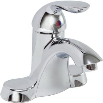Image for Premier Waterfront Single Hole Single Handle Bathroom Faucet W/o Pop-Up Chrome from HD Supply