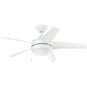 Image for Home Decorators Collection Windward 44 In. Led Indoor Matte White Ceiling Fan With Light Kit from HD Supply