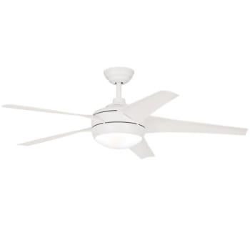 Image for Home Decorators Collection Windward Iv 52 In. Indoor Matte White Ceiling Fan With Bowl Light Kit With Matte White Blades from HD Supply