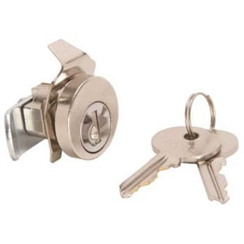 #808224 Mailbox Lock And Keys W/ 2 Cams (Zinc Alloy)