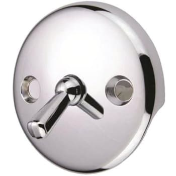 Image for Proplus Bath Drain With Trip Lever Face Plate In Chrome (5-Pack) from HD Supply