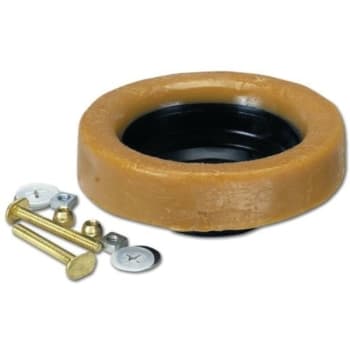 Image for Oatey Johni-Ring 3 In. - 4 In. Jumbo Toilet Wax Ring With Plastic Horn And Extra-Long Brass Toilet Bolts from HD Supply