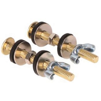 Image for Proplus 5/16 In. X 3 In. Solid Brass Close Coupled Bolt Combination from HD Supply