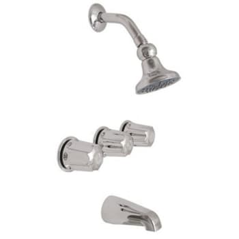 Image for Gerber Classic 3-Handle 1-Spray Tub And Shower Trim Kit In Chrome Valve Included from HD Supply