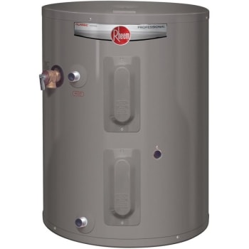 Rheem Professional Classic 30 Gal 240-Volt Point of Use Electric Heater With Side T&P Relief Valve