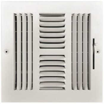 Image for Truaire 8 In. X 8 In. 4-Way Steel Wall/Ceiling Register from HD Supply