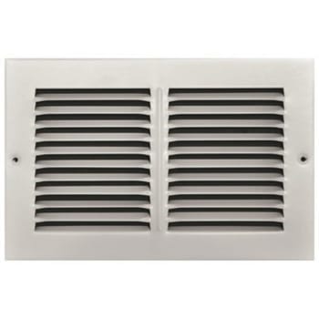 Image for Truaire 10 In. X 6 In. White Stamped Return Air Grille from HD Supply