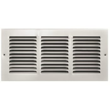 Image for Truaire 14 In. X 6 In. White Stamped Return Air Grille from HD Supply
