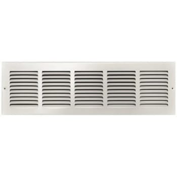 Image for Truaire 24 In. X 6 In. White Stamped Return Air Grille from HD Supply
