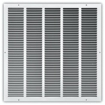 Image for Truaire 24 In. X 24 In. White Stamped Return Air Grille from HD Supply