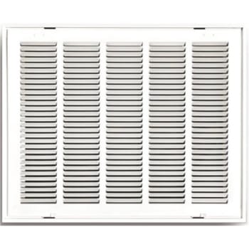 Image for Truaire 20 In. X 16 In. White Stamped Hinged Return Air Filter Grille from HD Supply