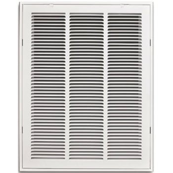 Image for Truaire 16" X 20" White Stamped Return Air Filter Grille With Removable Face from HD Supply