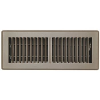 Image for Truaire 4 In. X 12 In. Brown Floor Register from HD Supply