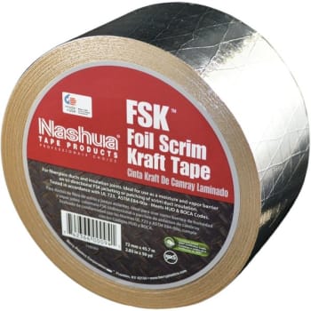 Image for Nashua 2.83 In. X 50 Yds. Foil-Scrim-Kraft Insulation Duct Tape from HD Supply