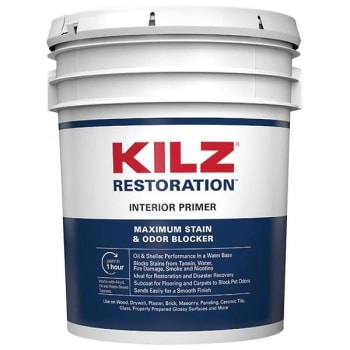 Image for Kilz Restoration 5 Gal. White Interior Primer, Sealer, And Stain Blocker from HD Supply