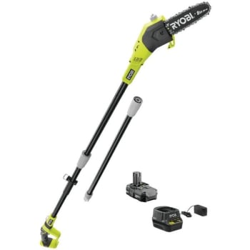Image for Ryobi One+ 18v 8 In. Cordless Battery Pole Saw With 1.3 Ah Battery And Charger from HD Supply